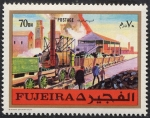 Stamps United Arab Emirates -  Trenes