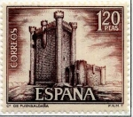 Sellos del Mundo : Europa : Espaa : Castillo Fuensaldaña