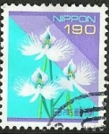 Stamps Japan -  Flores