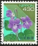 Sellos de Asia - Jap�n -  Flores