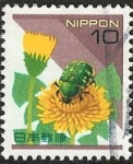 Sellos de Asia - Japón -  Flores
