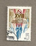 Stamps Russia -  XVIII Congreso de los sindicatos