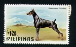 Sellos del Mundo : Asia : Filipinas : Dobermann