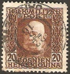 Stamps Europe - Bosnia Herzegovina -  francois joseph I