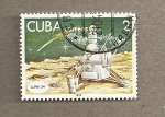 Stamps Cuba -  Luna 24
