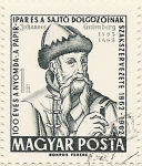 Stamps Europe - Hungary -  JOHANNES GUTENBERG 1383-1468