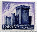 Stamps : Europe : Spain :  Castillo de Villalonso