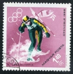 Stamps Hungary -  Juegos de  Invierno Grenoble '68