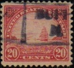 Stamps United States -  USA 1923 Scott 567 Sello Golden Gate San Francisco usado Estados Unidos Etats Unis