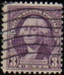 Stamps United States -  USA 1932 Scott 720 Sello Presidente George Washington (22/1/1732-14/12/1799) usado Estados Unidos Et