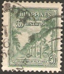 Sellos del Mundo : Asia : Philippines : palmeras