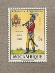 Stamps Mozambique -  Músico de cipayos 1801