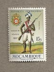 Sellos del Mundo : Africa : Mozambique : Soldado de infantería 1817
