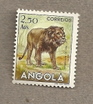 Sellos de Africa - Angola -  León
