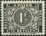 Stamps : Europe : Belgium :  Tasas