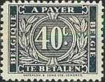 Stamps : Europe : Belgium :  Tasas