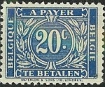 Stamps Belgium -  Tasas