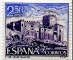 Stamps Spain -  Castillo de Vélez Blanco