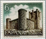 Stamps Spain -  Castillo Torrelobaton