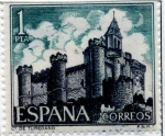 Stamps Spain -  Castilo de Turégano