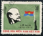 Sellos de Asia - Vietnam -  Lenin