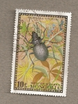 Sellos de Asia - Mongolia -  Escarabajo Colosoma fischeri