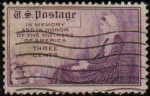 Stamps United States -  USA 1934 Scott 737 Sello Madres de America usado Estados Unidos Etats Unis