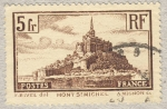 Stamps Europe - France -  Mont St. Michel 5 fr 1929