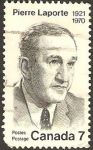 Stamps Canada -  pierre laporte