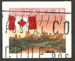 Stamps Canada -  paisaje y bandera
