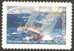 Stamps Australia -  50 sydney-hobart yacht race