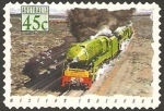 Stamps Australia -  tren