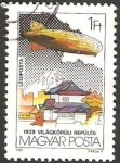 Stamps Hungary -  Dirigible