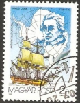 Stamps Hungary -  3116 - James  Cook