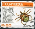 Stamps : Africa : Mozambique :  Parásitos