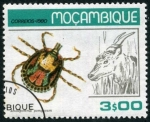 Stamps : Africa : Mozambique :  Parásitos