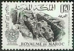 Sellos de Africa - Marruecos -  Abu Simbel
