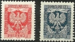 Stamps Poland -  Servicio