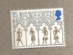 Stamps United Kingdom -  800 años de la Catedralde Ely