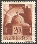 Stamps : Europe : Hungary :  Corona Real