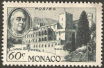 Stamps Monaco -  palacio del principe y roosevelt