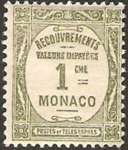 Stamps Monaco -  Cifra