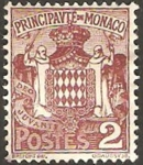 Sellos de Europa - M�naco -  escudo del principado
