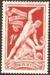 Stamps Europe - Monaco -  escultura de f. j. bosio, hercules