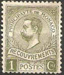 Stamps Monaco -  8 - Príncipe Albert 1º