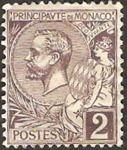 Stamps Monaco -  12 - Príncipe Albert 1º