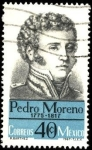 Sellos de America - Mxico -  150 años nacimiento del revolucionario mexicano PEDRO MORENO, 1775 - 1817