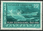 Stamps : America : Argentina :   Transatlántico