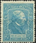 Stamps Argentina -  Bartolomé Mitre