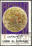 Stamps United Arab Emirates -  umm al qiwain, apolo, espacio